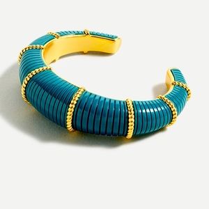 J.Crew Metal-trimmed Cuff Bracelet